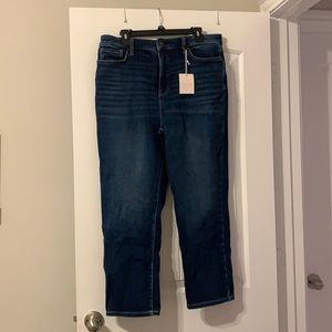 Lauren Conrad Super High Rise-Slim Straight